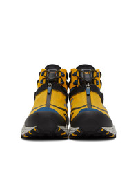 New Balance Yellow And Blue Tds Niobium Concept 1 Modular Sneakers