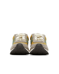 VISVIM Yellow Attica Sneakers