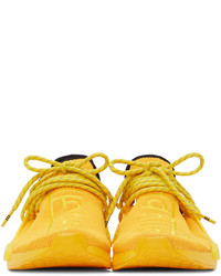 adidas x Humanrace by Pharrell Williams Yellow Hu Nmd Sneakers