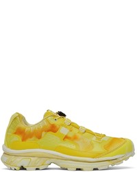 11 By Boris Bidjan Saberi Yellow Salomon Edition Bamba 5 Sneakers