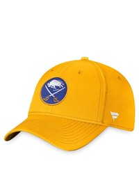 FANATICS Branded Gold Buffalo Sabres Team Core Primary Logo Flex Hat At Nordstrom