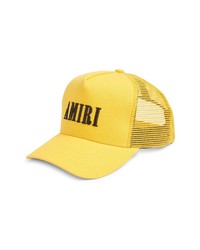 Amiri Embroidered Core Logo Trucker Hat