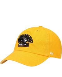 '47 Gold Boston Bruins Alternate Logo Clean Up Adjustable Hat At Nordstrom