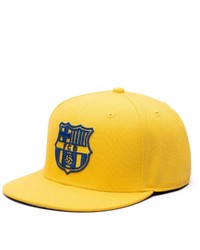 FI COLLECTION Yellow Barcelona Retro Snapback Hat
