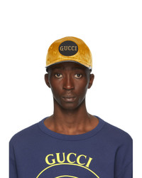 Gucci Yellow Off The Grid Baseball Cap