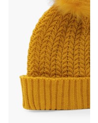 Boohoo Cable Knit Beanie