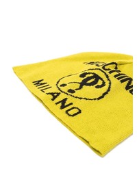 Moschino Intarsia Knit Logo Beanie