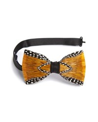 Brackish & Bell Woco Feather Bow Tie