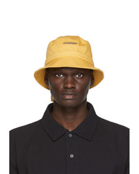 Jacquemus Yellow Le Bob Gadjo Bucket Hat