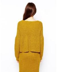 Asos Collection Co Ord Sweater With Flared Sleeve