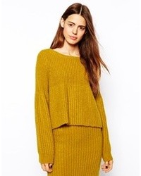 Asos Collection Co Ord Sweater With Flared Sleeve