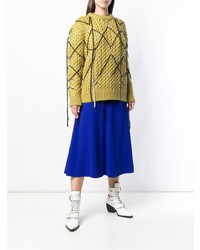 Calvin Klein 205W39nyc Intarsia Knit Sweater