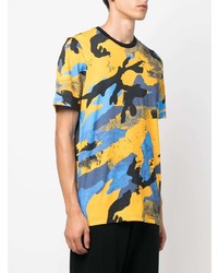 adidas Camouflage Print Design T Shirt