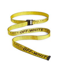 Off-White Classic Industrial Belt In Yellowblack At Nordstrom
