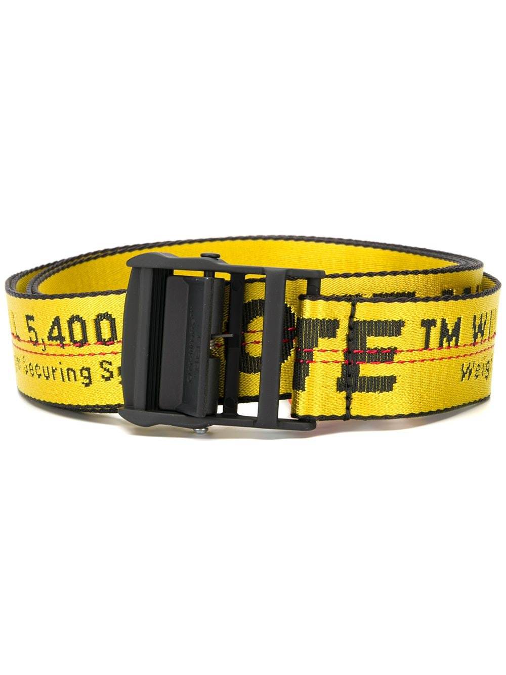 Off-White Industrial Buckle Belt, $280 | farfetch.com | Lookastic