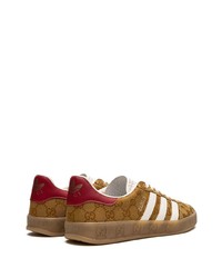 adidas X Gucci Gazelle Low Top Sneakers