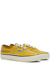 Vans Yellow Julian Klincewicz Edition Og Authentic Sp Lx Sneakers