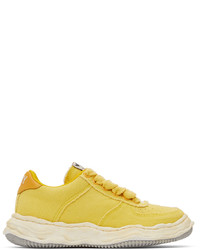 Miharayasuhiro Yellow Wayne Low Sneakers