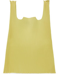 Botter Yellow Pleated Tote