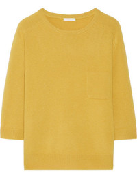 Chloé Iconic Cashmere Sweater Mustard