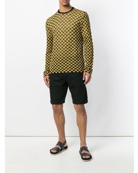 Lanvin Checker Patterned Sweater