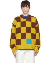 Andersson Bell Yellow Acrylic Sweater