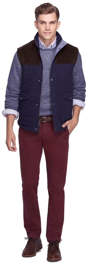 Brooks Brothers Slim Fit Chinos, $89 | Brooks Brothers | Lookastic