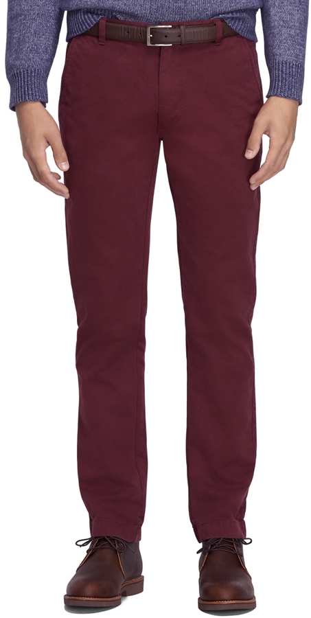 brooks brothers chinos fit