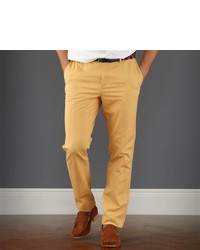 Charles Tyrwhitt Corn Flat Front Extra Slim Fit Weekend Chinos