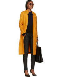 Roseanna Mustard Oversized Wool Margot Coat
