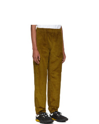 Acne Studios Acne S Yellow Corduroy Cargo Pants