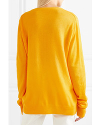 The Elder Statesman Billy Embroidered Cashmere Sweater