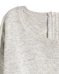 H&M Fine Knit Sweater Light Beige Ladies