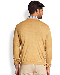 Isaia Wool Crewneck Sweater
