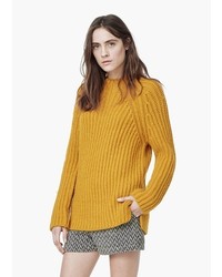 Mango Outlet Long Knit Sweater
