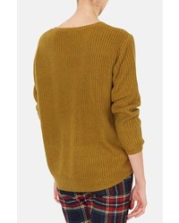 Topshop New Clean Ribbed Knit Sweater