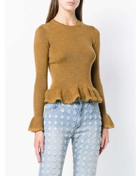 See by Chloe See By Chlo Peplum Knit Jumper