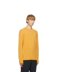 MAISON KITSUNÉ Yellow Fox Sweater