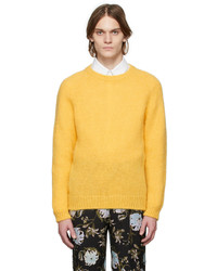 Erdem Yellow Mohair Noel Sweater