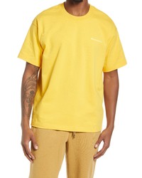 adidas Originals Basics Crewneck T Shirt In Bold Gold At Nordstrom