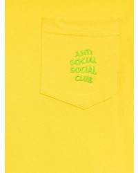 Anti Social Social Club Cross My Heart Pocket T Shirt