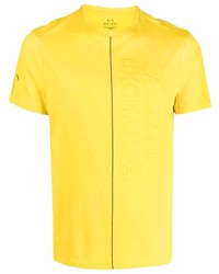 Armani Exchange Embossed Logo Cotton T Shirt