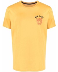 rag & bone Logo Print Organic Cotton T Shirt