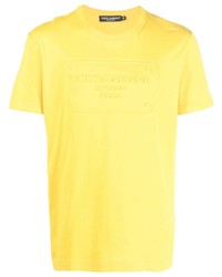 Dolce & Gabbana Logo Print Short Sleeved T Shirt