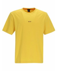 BOSS HUGO BOSS Logo Print Stretch Cotton T Shirt
