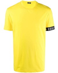 DSQUARED2 Sleeve Logo Cuff T Shirt