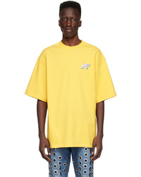 We11done Yellow Cotton T Shirt