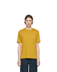 Comme Des Garcons SHIRT Yellow Logo T Shirt