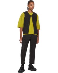 Homme Plissé Issey Miyake Yellow Monthly Color July T Shirt
