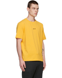 BOSS Yellow Relaxed T Shirt